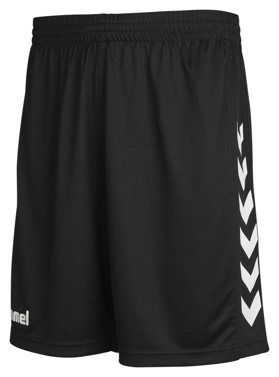 Hummel CORE Poly Coach Shorts - Black