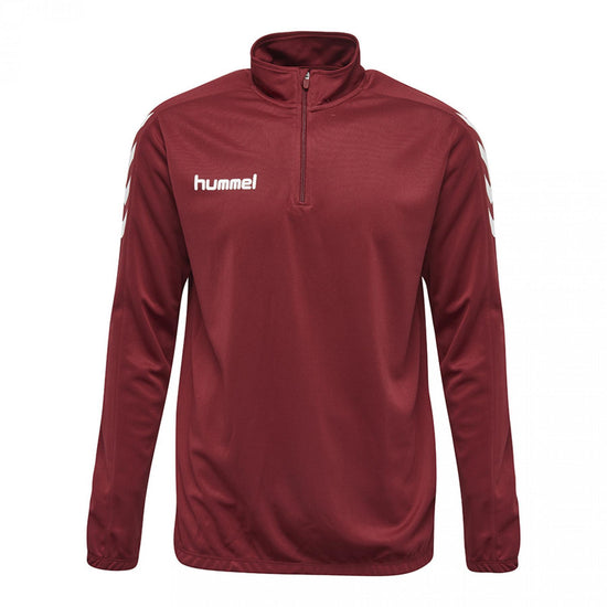 Hummel Core 1/2 Zip Sweat - Maroon