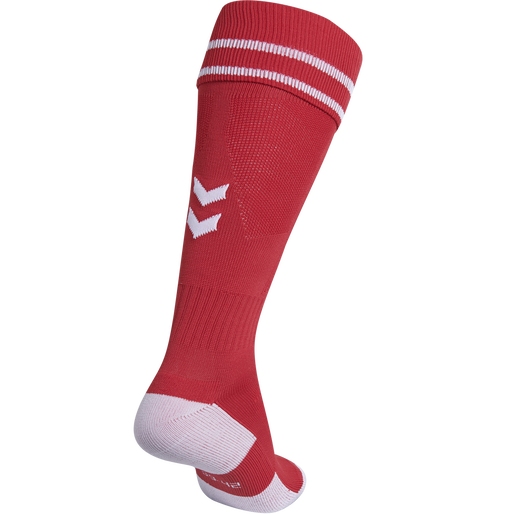 Hummel Element Football Socks - White/True Red
