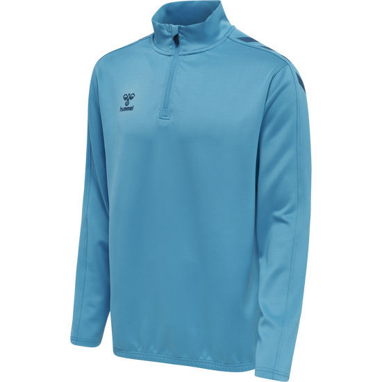 Hummel CORE XK Half Zip Poly Sweat - Blue Danube