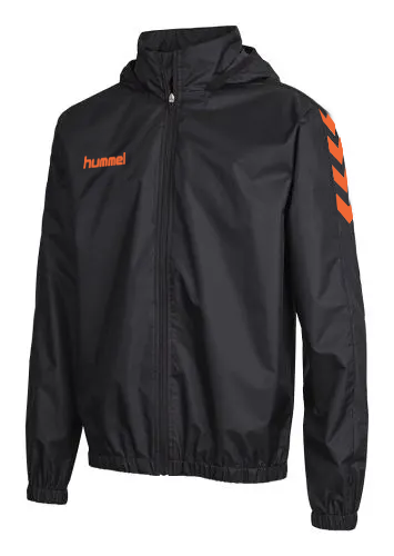 Hummel Core Spray Jacket - Black/Orange