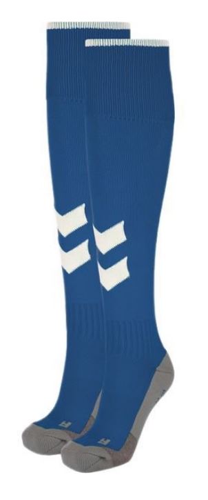 Hummel Fundamental Football Sock - True Blue/White