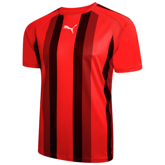 Puma Team Liga Striped Jersey - Red/Black
