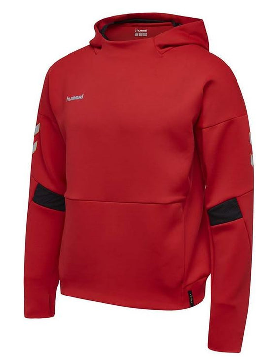 Hummel Tech Move Poly Hoodie - True Red