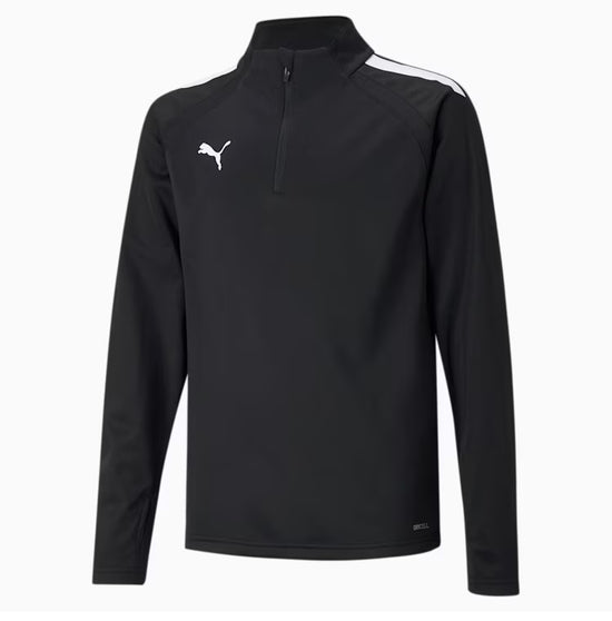 Puma teamLIGA Training 1/4 Zip Top – Black/White