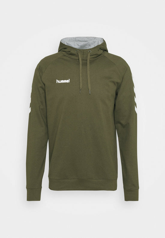 Hummel GO Cotton Hoodie - Grape Leaf