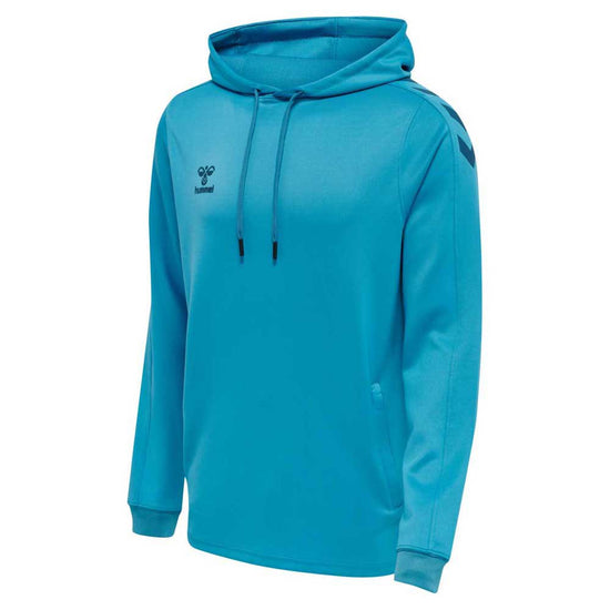 Hummel CORE XK Poly Sweat Hoodie - Blue Danube