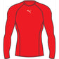 PUMA LIGA Baselayer Tee LS - Puma Red