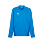 PUMA teamGOAL Training 1/4 Zip Top - Electric Blue Lemonade