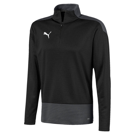 Puma Goal Training 1/4 Zip Top – Black/Asphalt