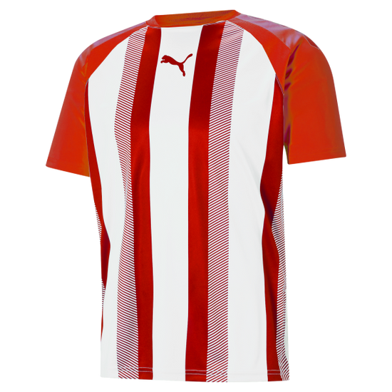 Puma TeamLiga Striped Jersey – Red/White