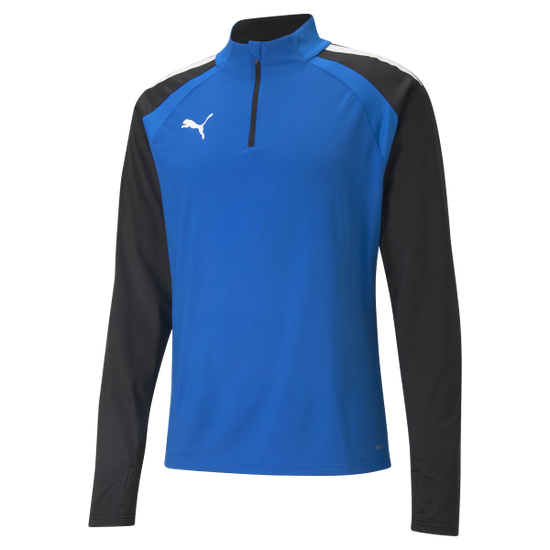 Puma teamLIGA Training 1/4 Zip Top – Electric Blue/Black